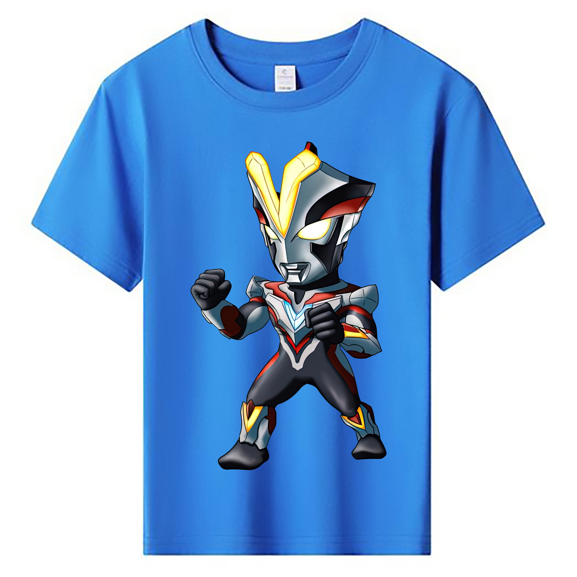 （画像用） ウルトラマン Ultraman 綿100％キッズTシャツ（フロントプリント）
